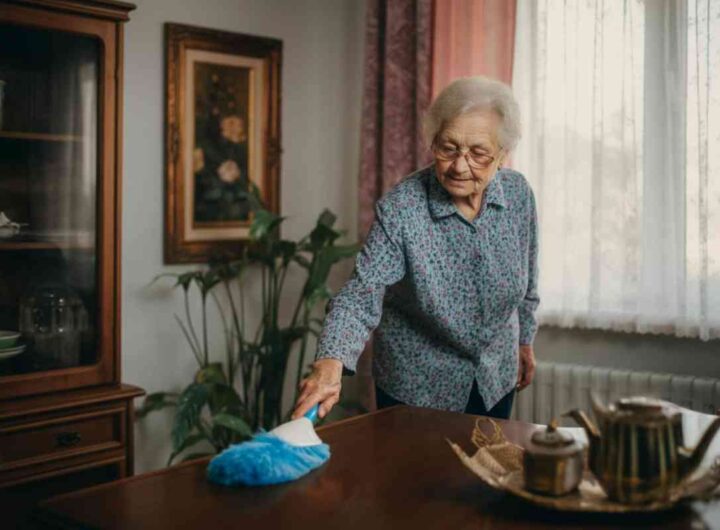 il trucco della nonna per togliere la polvere